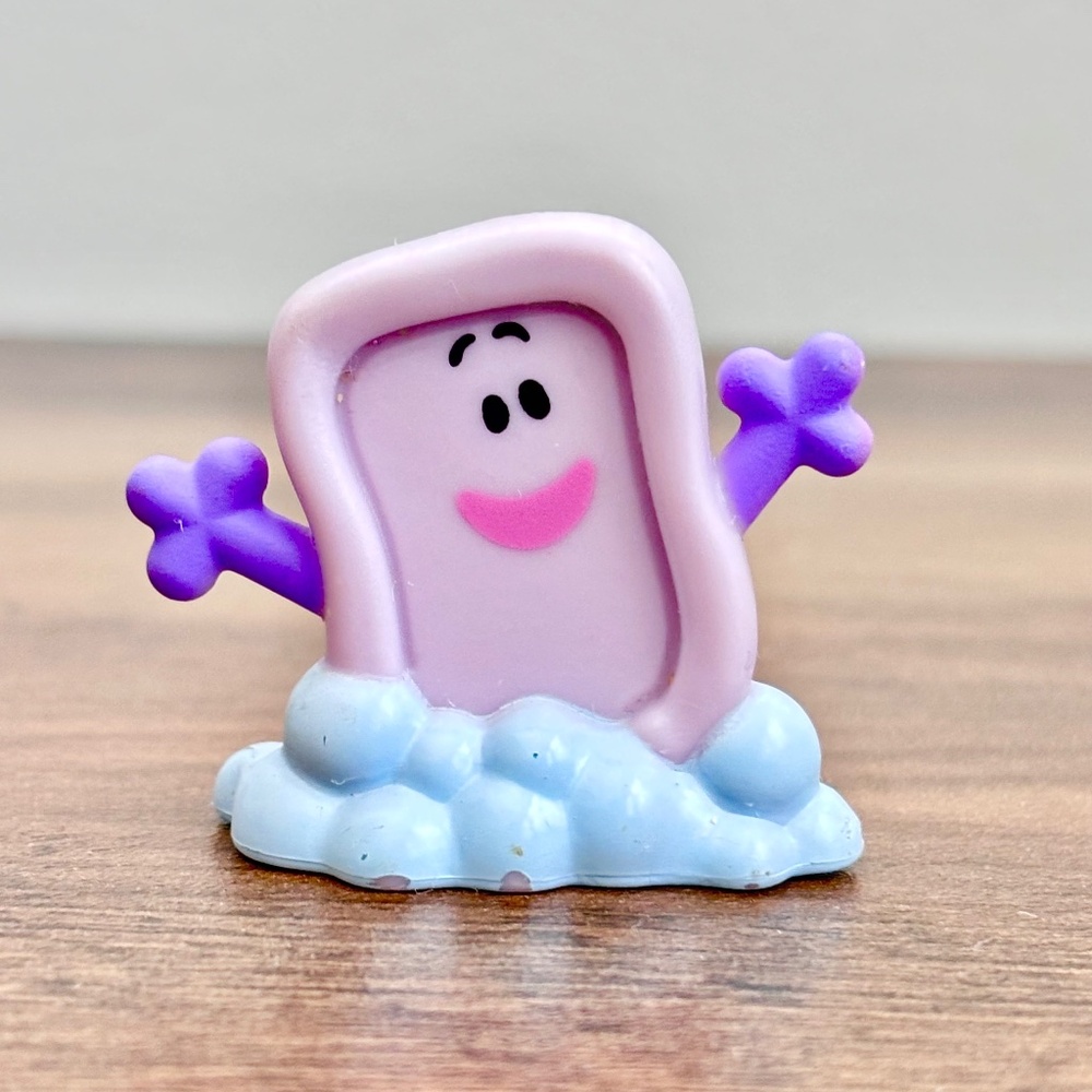 Blues Clues & You SLIPPERY SOAP Toy Mini Figure 1.5” Cake Topper Just Play 2019